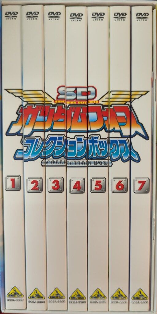 アニメDVD SDガンダムフォース コレクションボックス