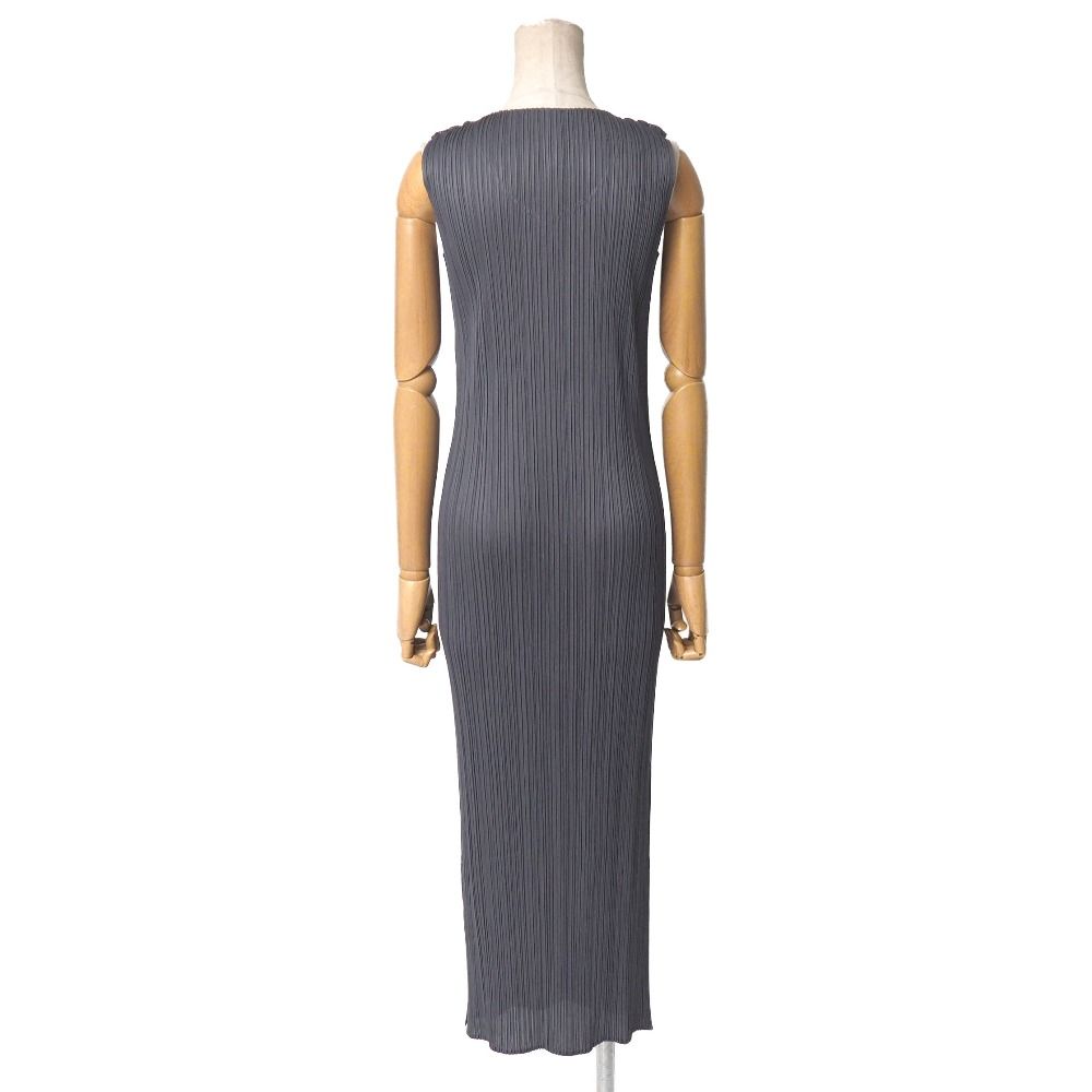 プリーツプリーズノースリーブ □美品□PLEATS PLEASE ISSEY MIYAKE プリーツプリーズ イッセイミヤケ