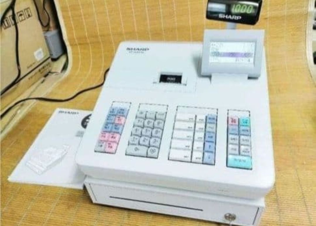 シャープレジスター XE-A207w-wPC連携売上管理設定無料 2070617 - メルカリ