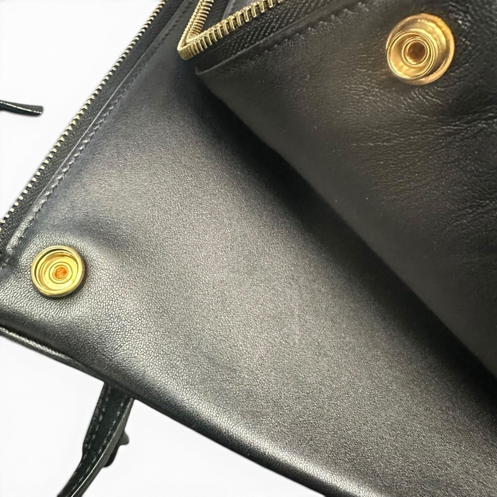 CELINE セリーヌ トリオ ラージ レザー ショルダーバッグ 3分割