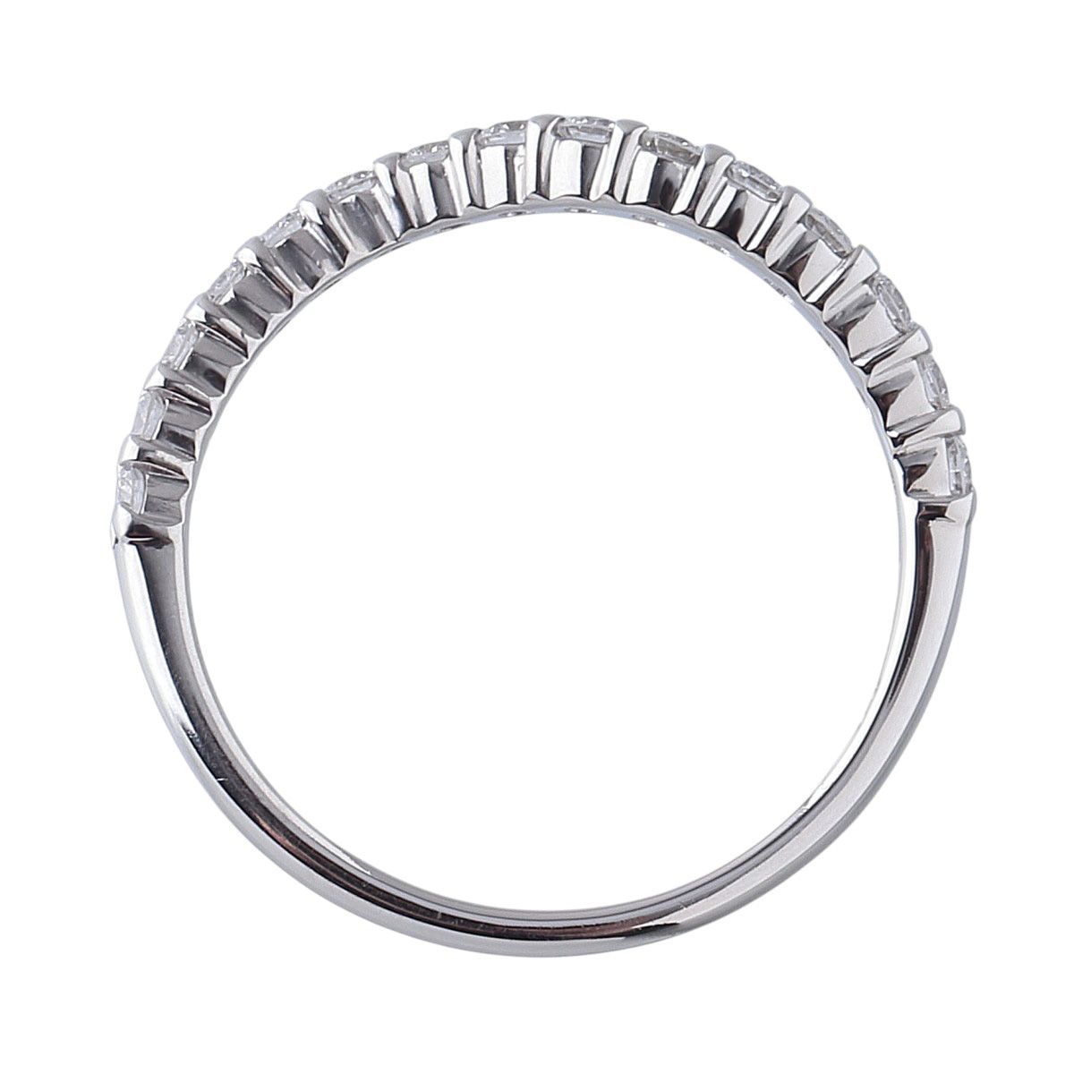 ロイヤルアッシャー ダイヤ リング ハーフエタニティ 10.5号 0.35ct 