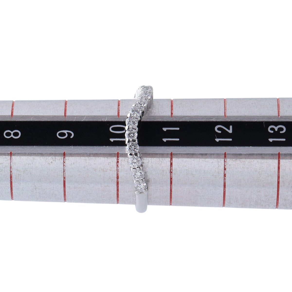 ロイヤルアッシャー ダイヤ リング ハーフエタニティ 10.5号 0.35ct 