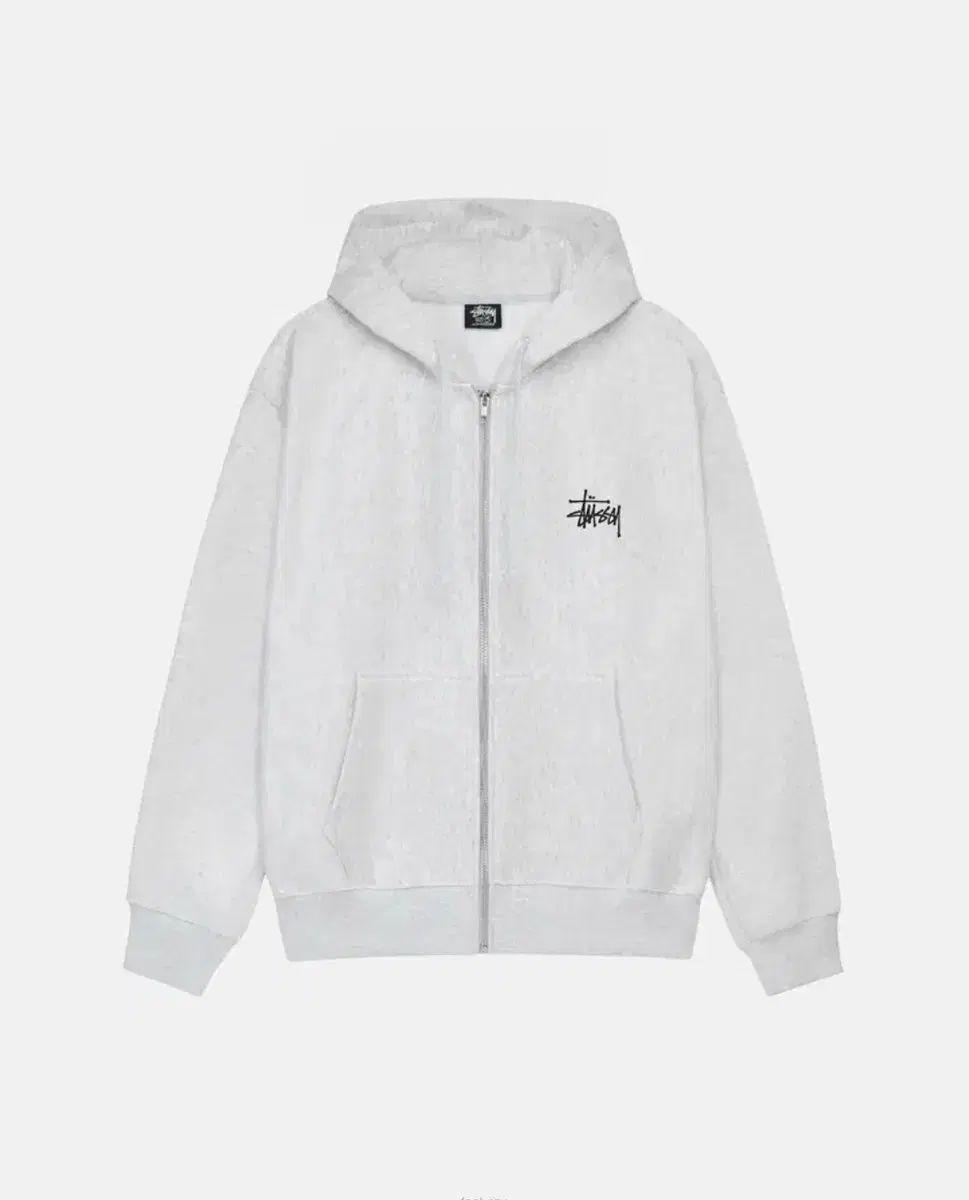 STUSSY WHO ジップアップ 白 起毛