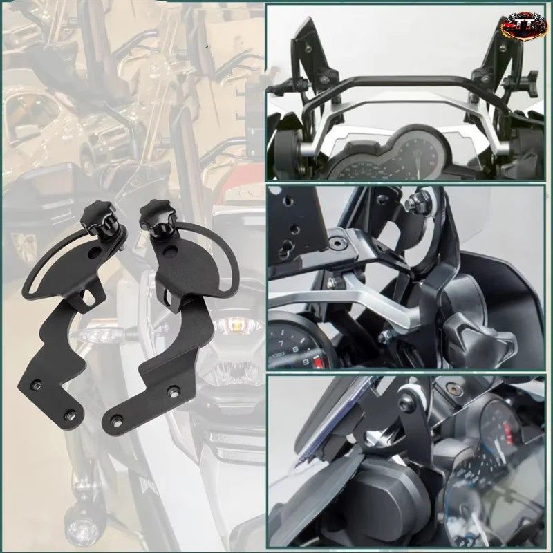L08A-ウインドシールドサポートホルダー ウインドスクリーン強化ブラケットキット ウインドシールドサポートホルダー BMW R1200