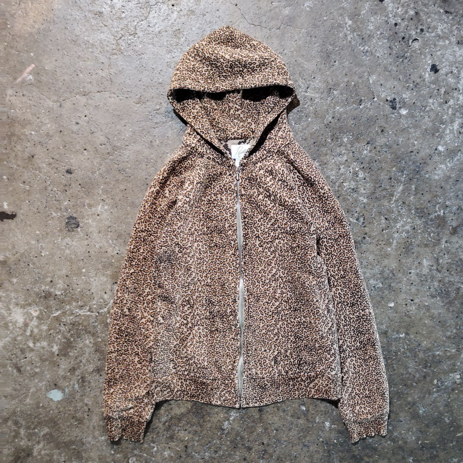 Needles × NUMBER (N)INE ジップアップレオパードパーカー ニードルス ナンバーナイン