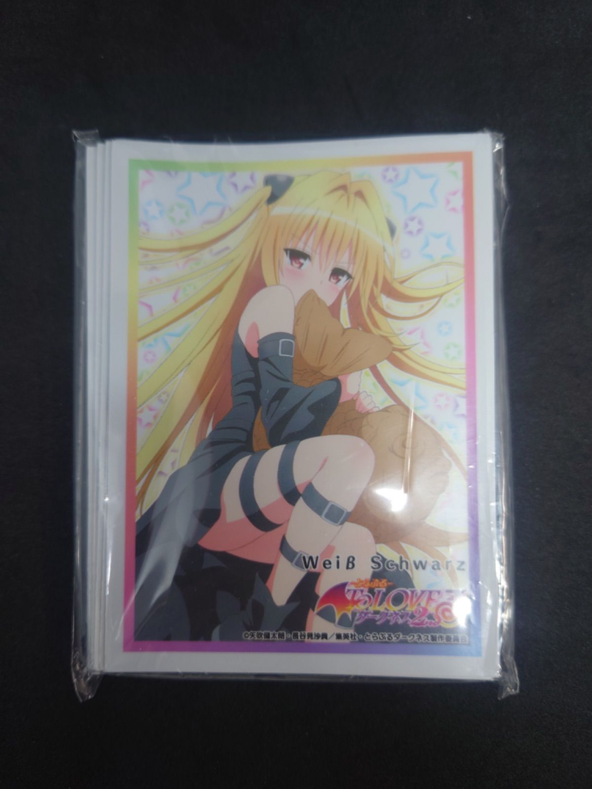 【新品未開封】ToLOVEる ダークネス 金色の闇 スリーブ 金銀キャンペーン
