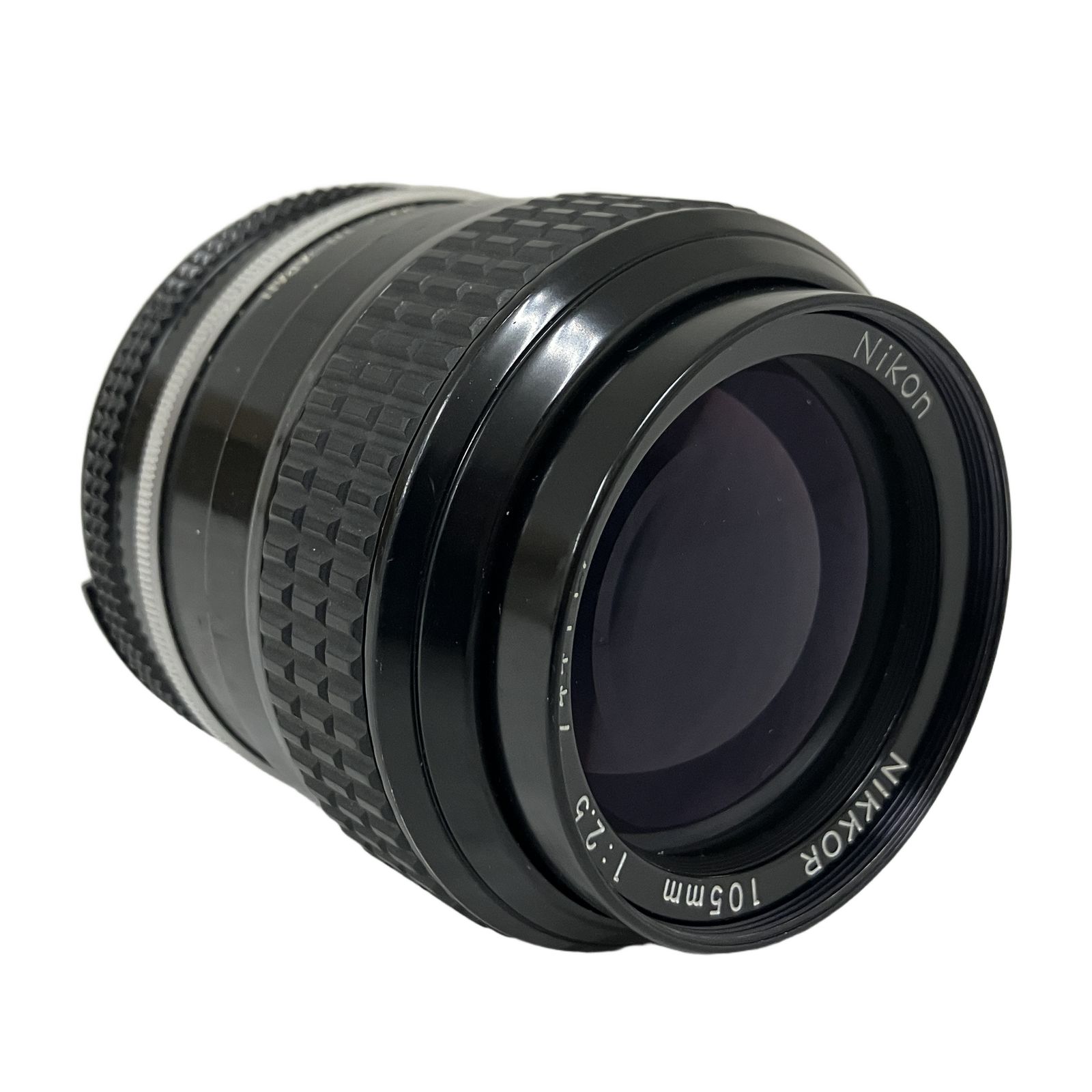 Nikon NIKKOR 105mm 1:2.5 レンズ マニュアル ニコン ジャンク O11368246