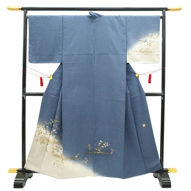 新古品】 訪問着 上村彩弘 作家物 着物 未使用 フォーマル 正絹 袷