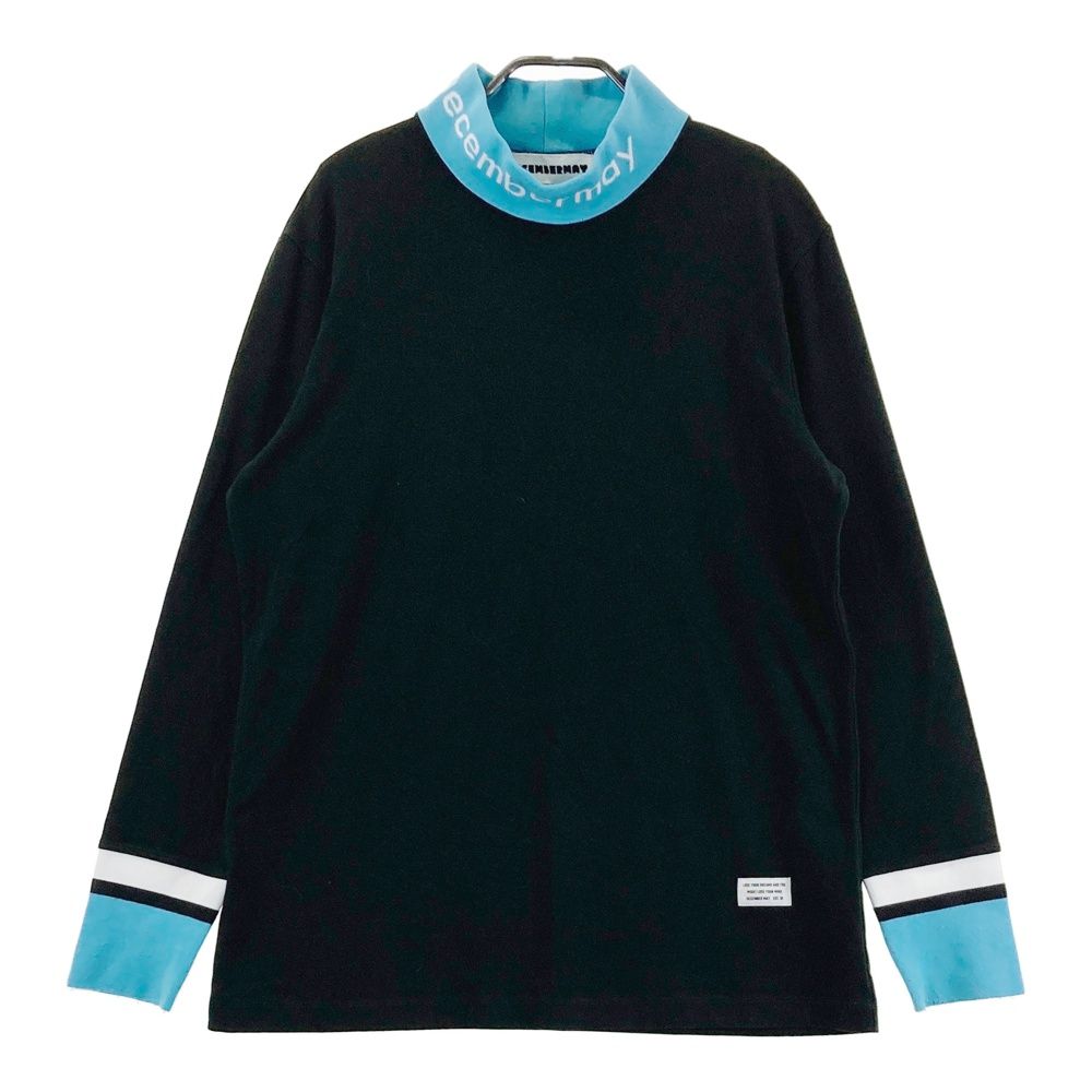 サイズ：XL DECEMBERMAY ディセンバーメイ モックネック長袖Tシャツ
