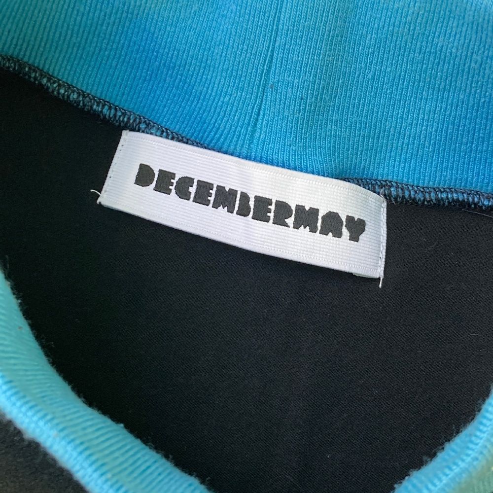 サイズ：XL DECEMBERMAY ディセンバーメイ モックネック長袖Tシャツ