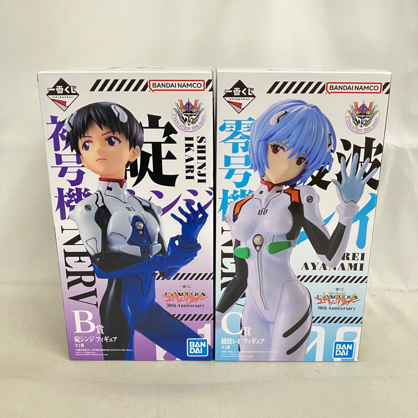 未開封 一番くじ 新世紀エヴァンゲリオン 30th Anniversary B.C賞 レイ 