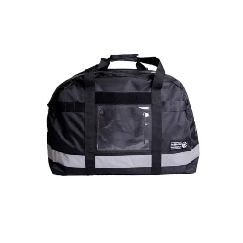 大型ボストンバック（防火服・防火靴・ヘルメット等収納用） (ブラック)*vj db1fc2c7 8,755円