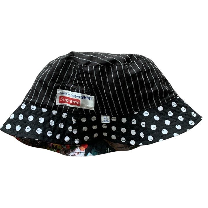 14SS Supreme COMME des GARCONS Reversible Crusher Hat シュプリーム