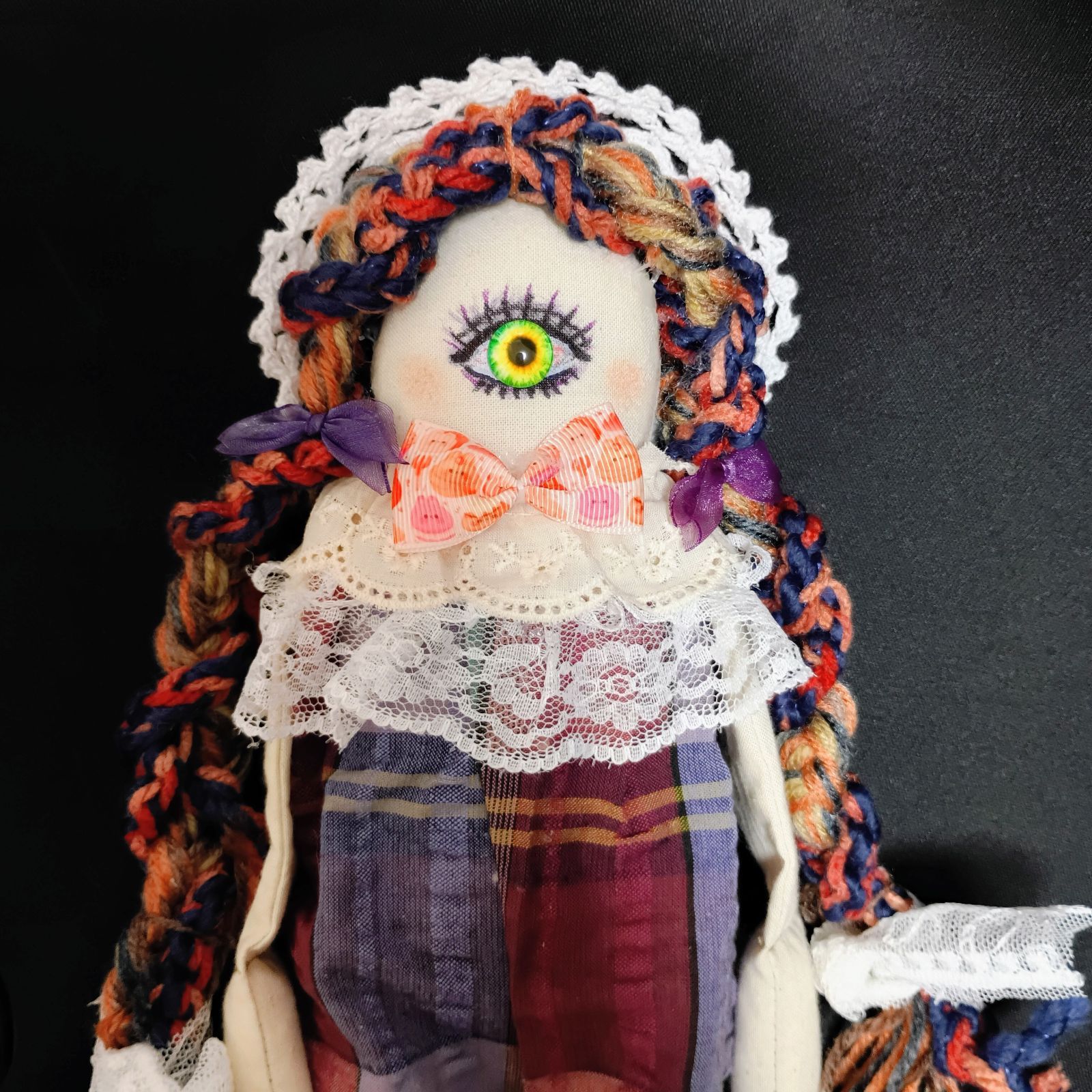 36㎝ クリープちゃん 一つ目 単眼 創作人形 モールドール付き - メルカリ