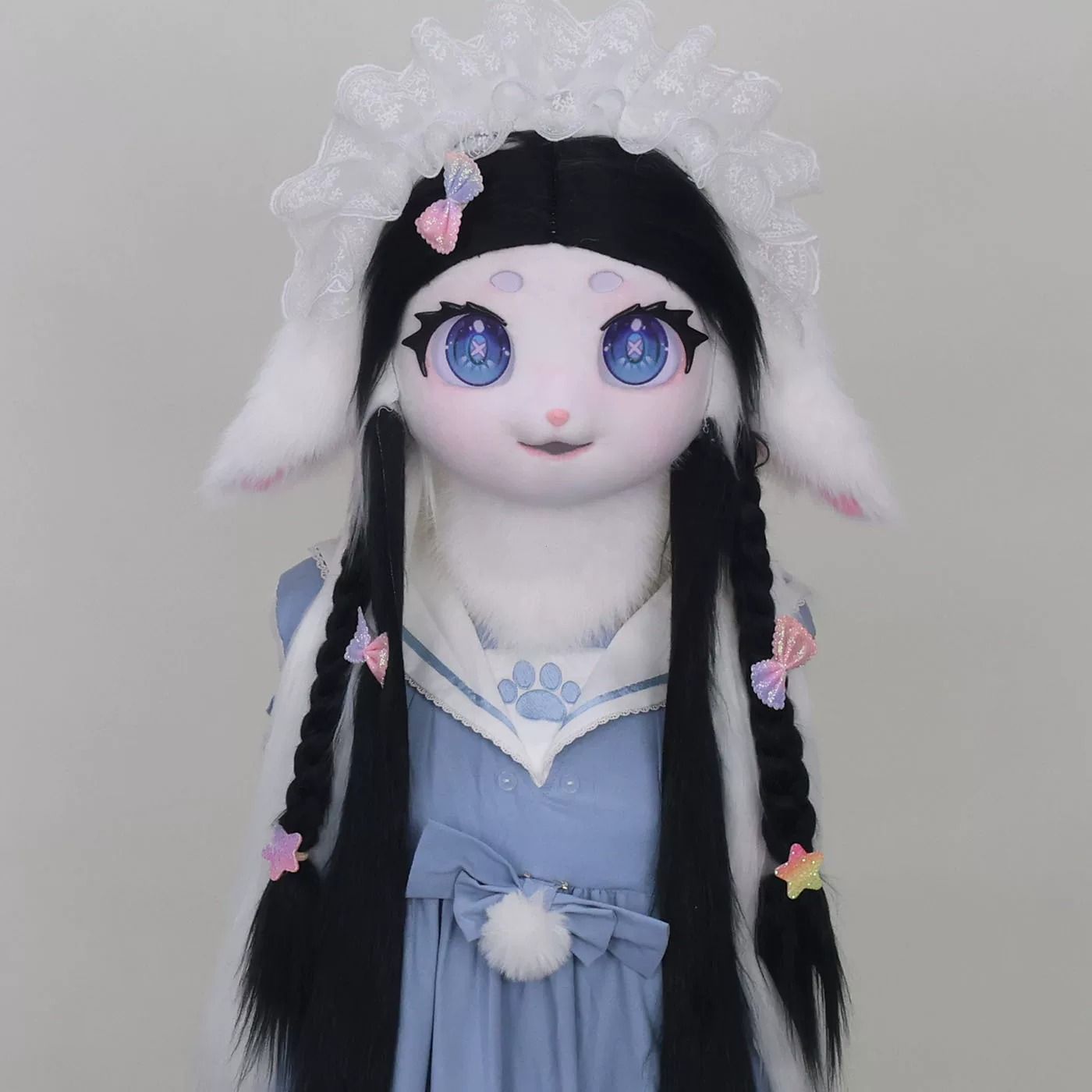 マスク 着ぐるみ ヘッド 全頭 ヘッド ケモノ ファースーツ ぬいぐるみ 