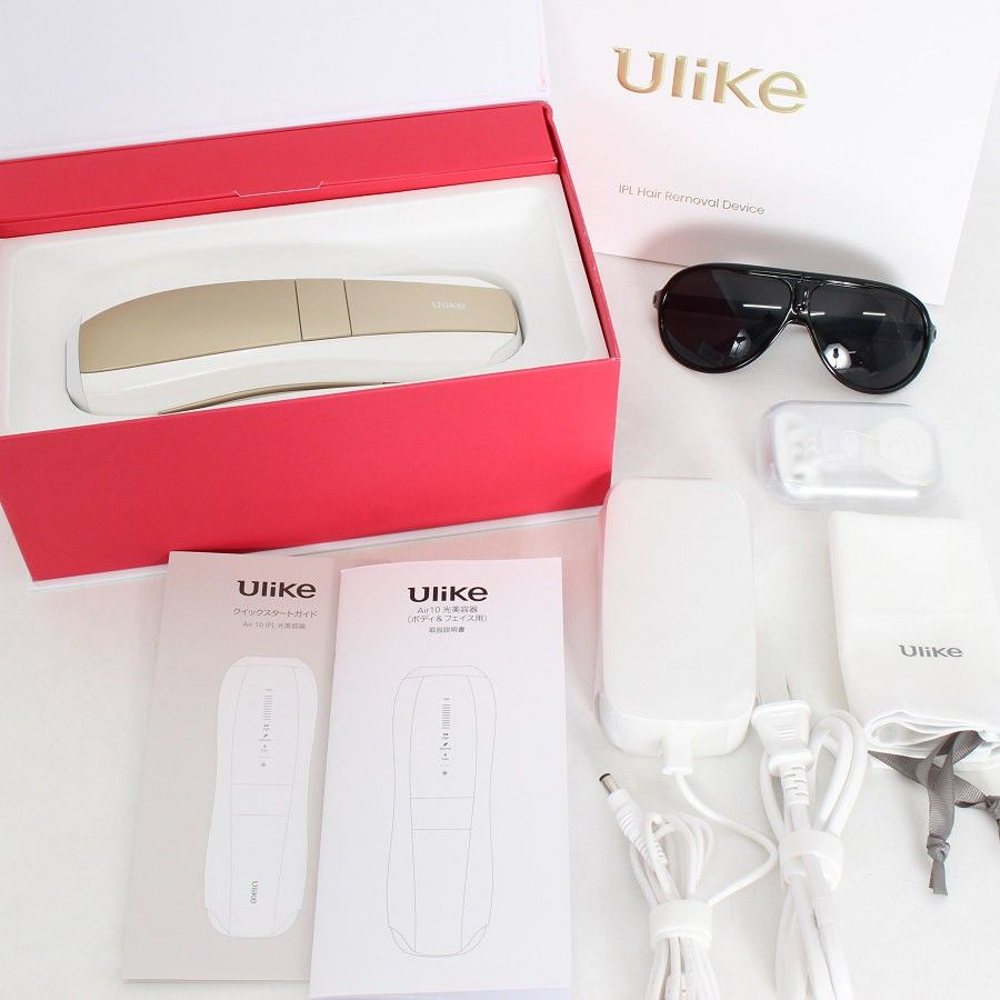 美品】Ulike Air 10 IPL光美容器 UI20WG ホワイトゴールド 脱毛器