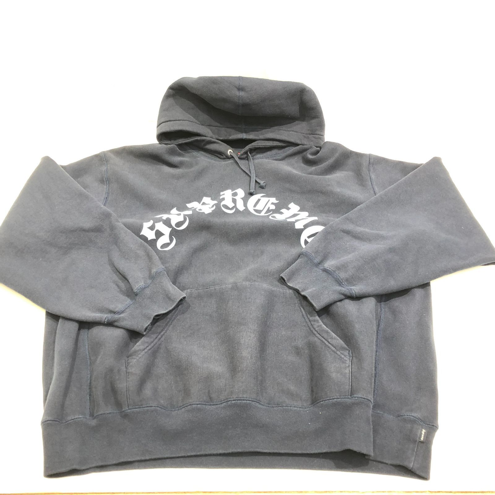 [七重浜75-2-080616nh] SUPREME シュプリーム 24FwPrinted Arc Hooded パーカー Lサイズ[中古] [メンズ]