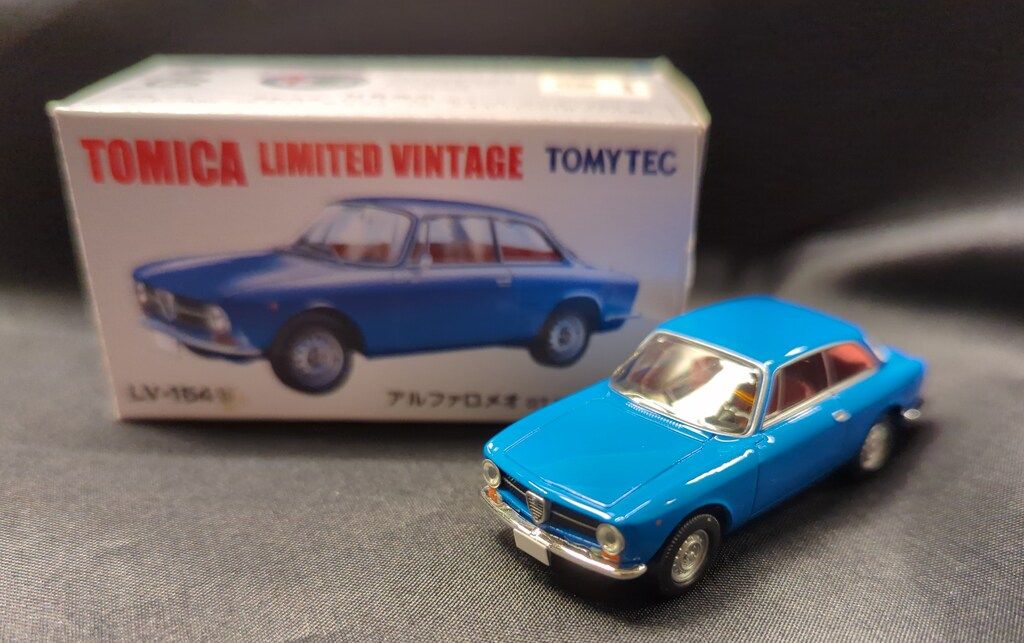 トミーテック TOMICA LIMITED VINTAGE アルファロメオ GT1300 ジュニア(ブルー) LV-154ｂ