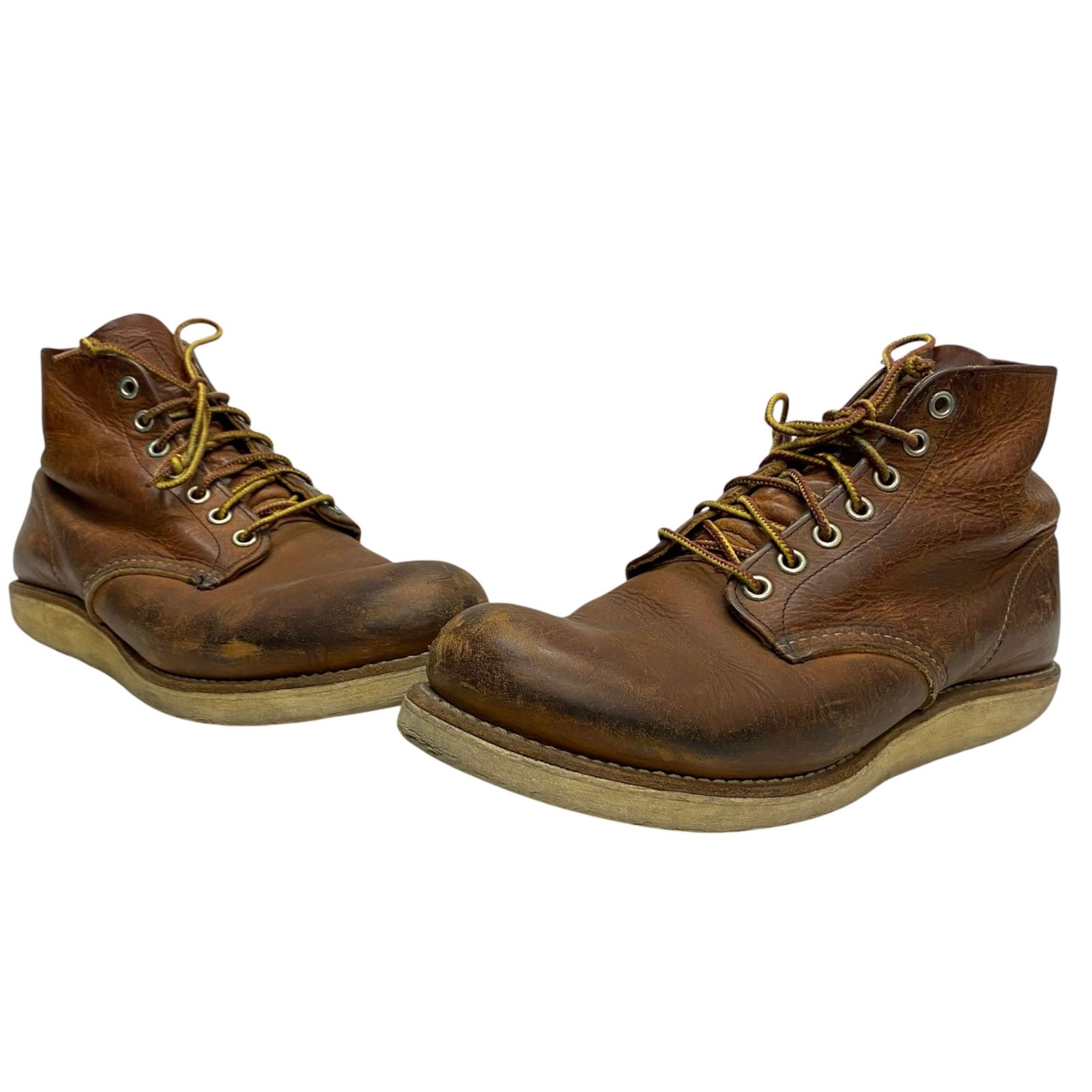 レッドウィング RED WING 00's 6-INCH CLASSIC ROUND クラシックラウンド 9111 メンズ靴 ブーツ ワーク ブラウン 25.5cmサイズ 201-shoes1811 VB