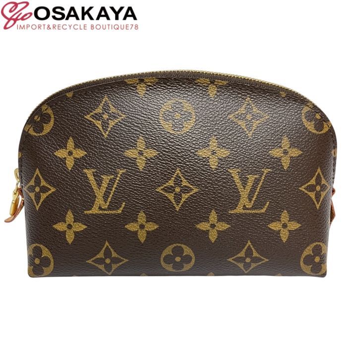 【極美品】 LOUIS VUITTON ルイヴィトン ポシェット コスメティック PM モノグラム ブラウン ポーチ コスメポーチ 小物入れ ロゴ LV レディース 女性 ブランド プレゼント M47515