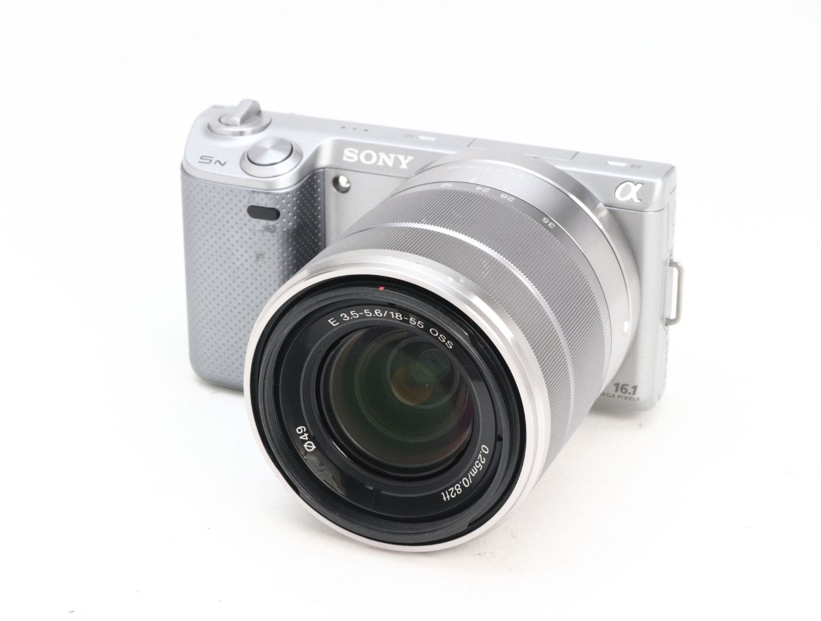 SONY NEX-5 レンズキット 18-55 OSS フラッシュ付 動作未確認 現状品