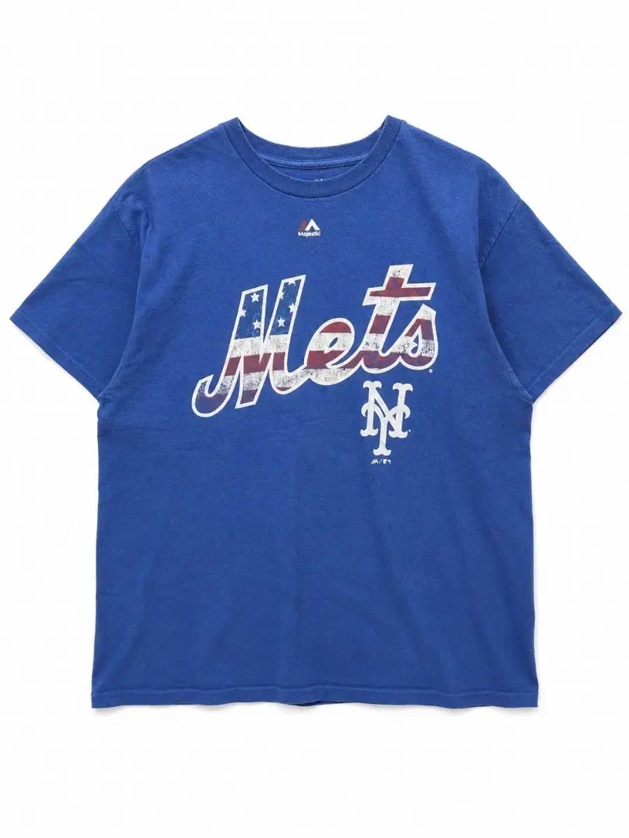 マジェスティック NEW YORK メッツ 野球 Tシャツ M Majestic Tシャツ