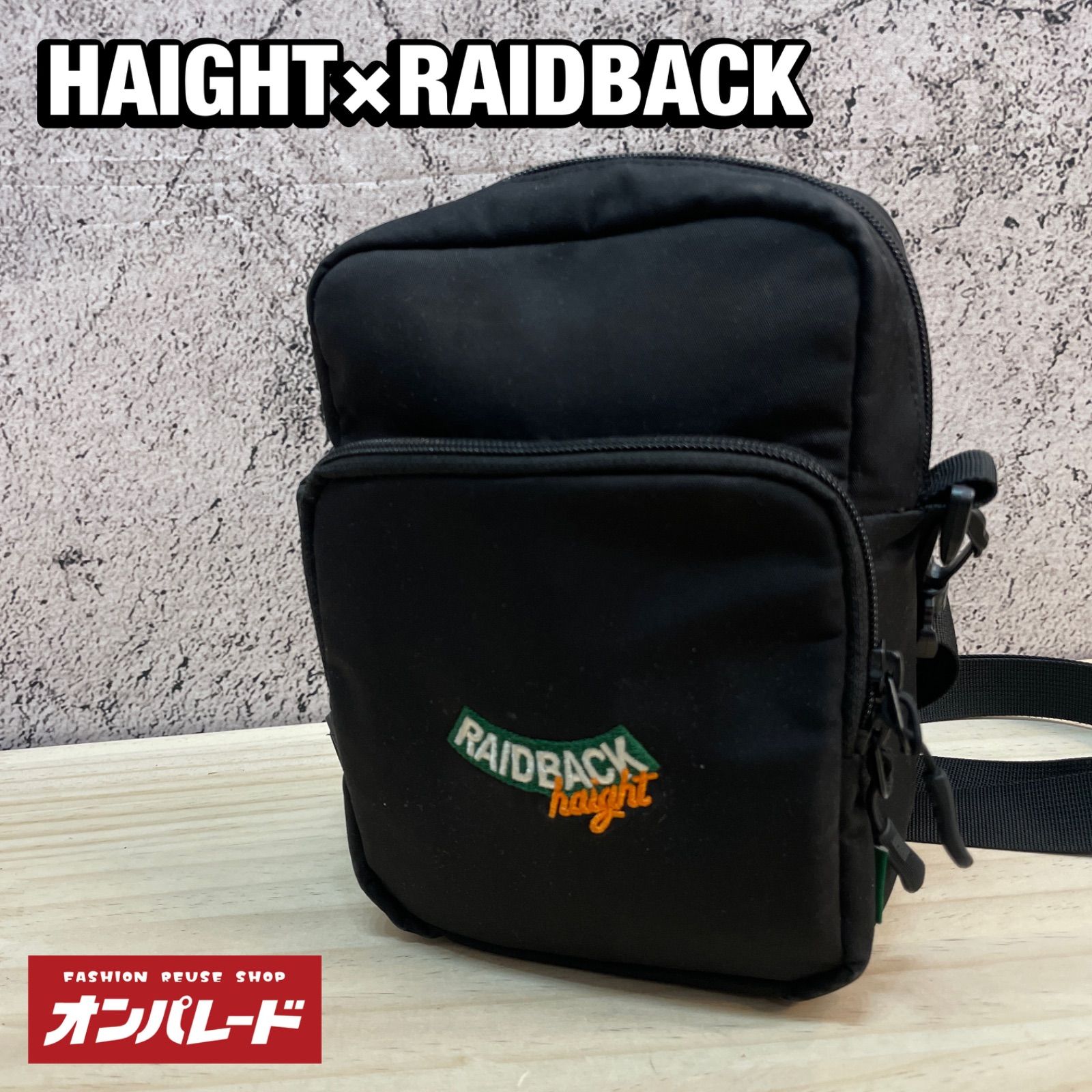 HAIGHT ✖️ RAIDBACK ヘイト レイドバッグ コラボ ショルダーポーチ 
