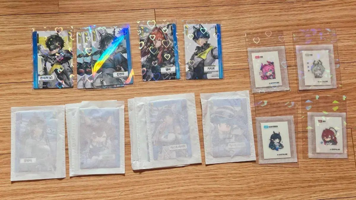 アークナイツ エンドフィールド コラボ トレカ+ティブティブシール