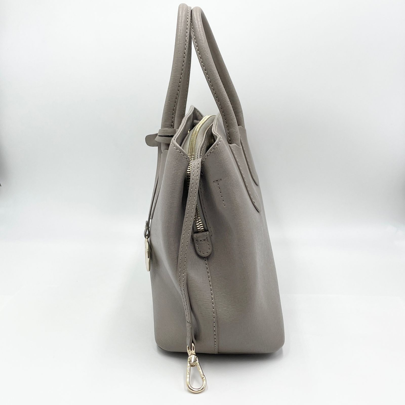 FURLA フルラ 2way トートバッグ ショルダーバッグ グレー 【C7993 