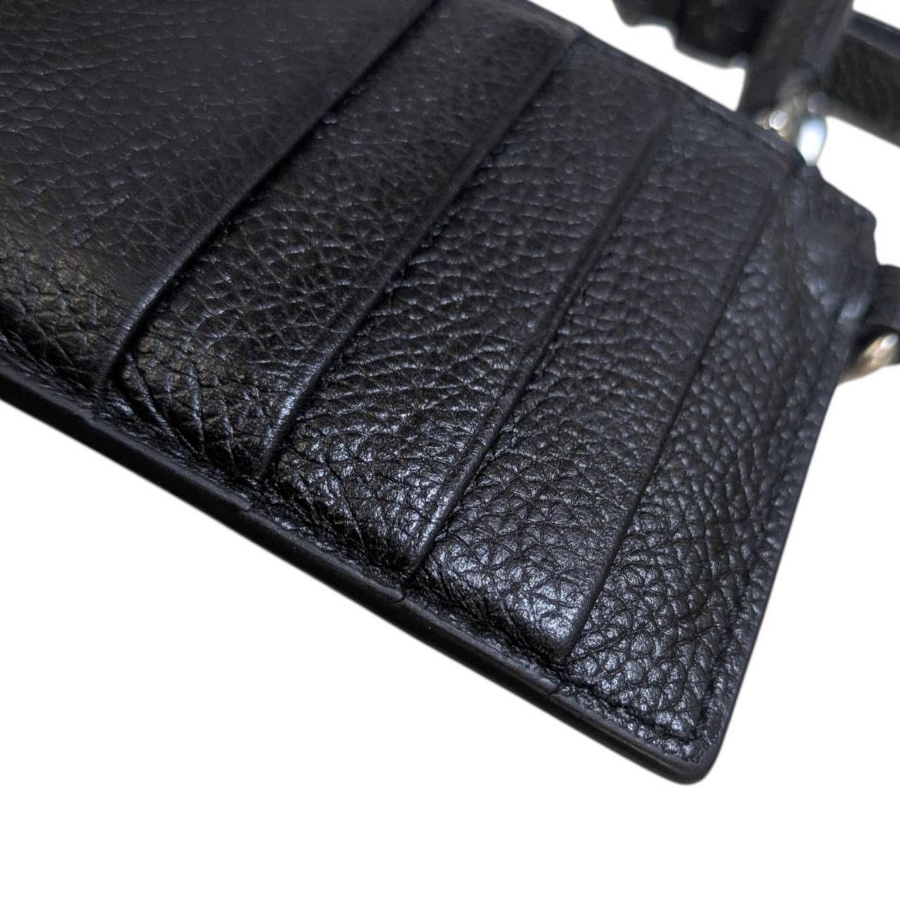 【新品未使用】BALENCIAGA バレンシアガ　フラグメント　財布　レザー 正規☆美品】バレンシアガ BALENCIAGA レザー キャッシュ
