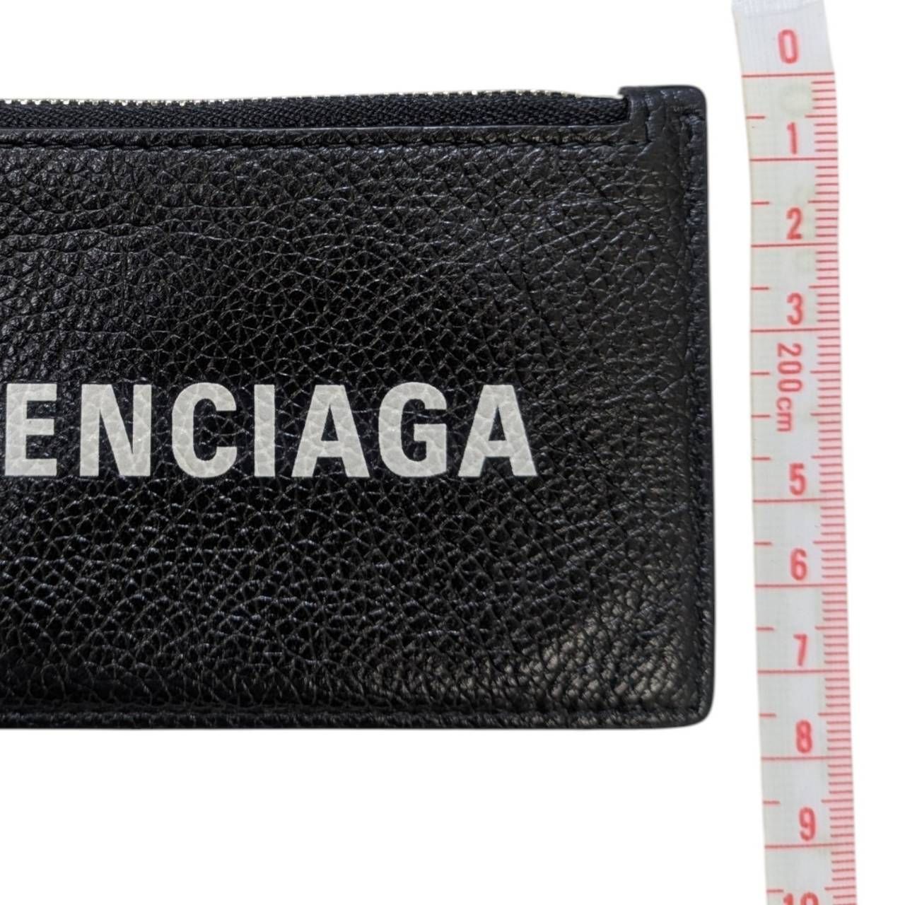 【新品未使用】BALENCIAGA バレンシアガ　フラグメント　財布　レザー 正規☆美品】バレンシアガ BALENCIAGA レザー キャッシュ