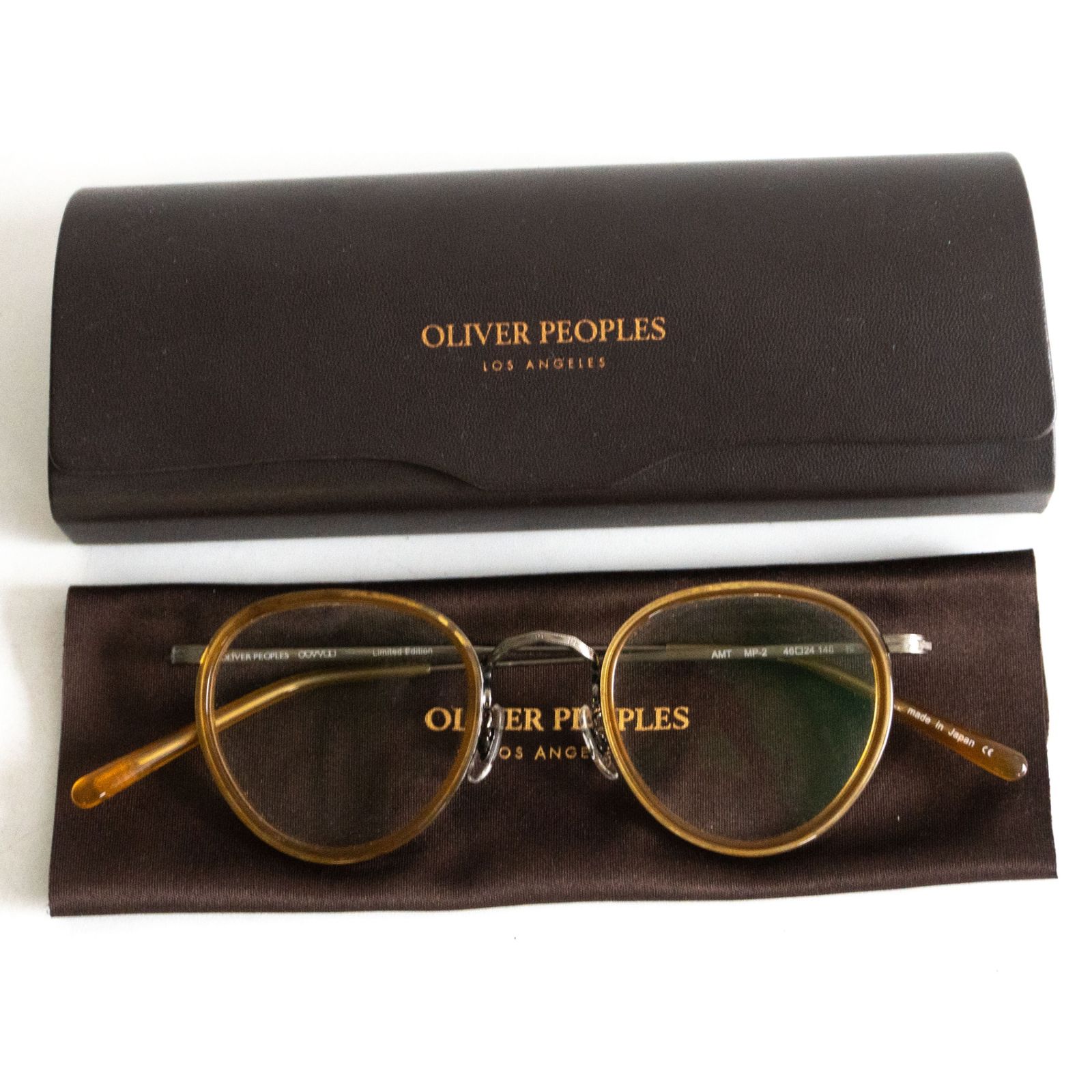 【雰囲気抜群】OLIVER PEOPLES 【Limited Edition AMT MP-2】メガネ オリバーピープルズ 26060185