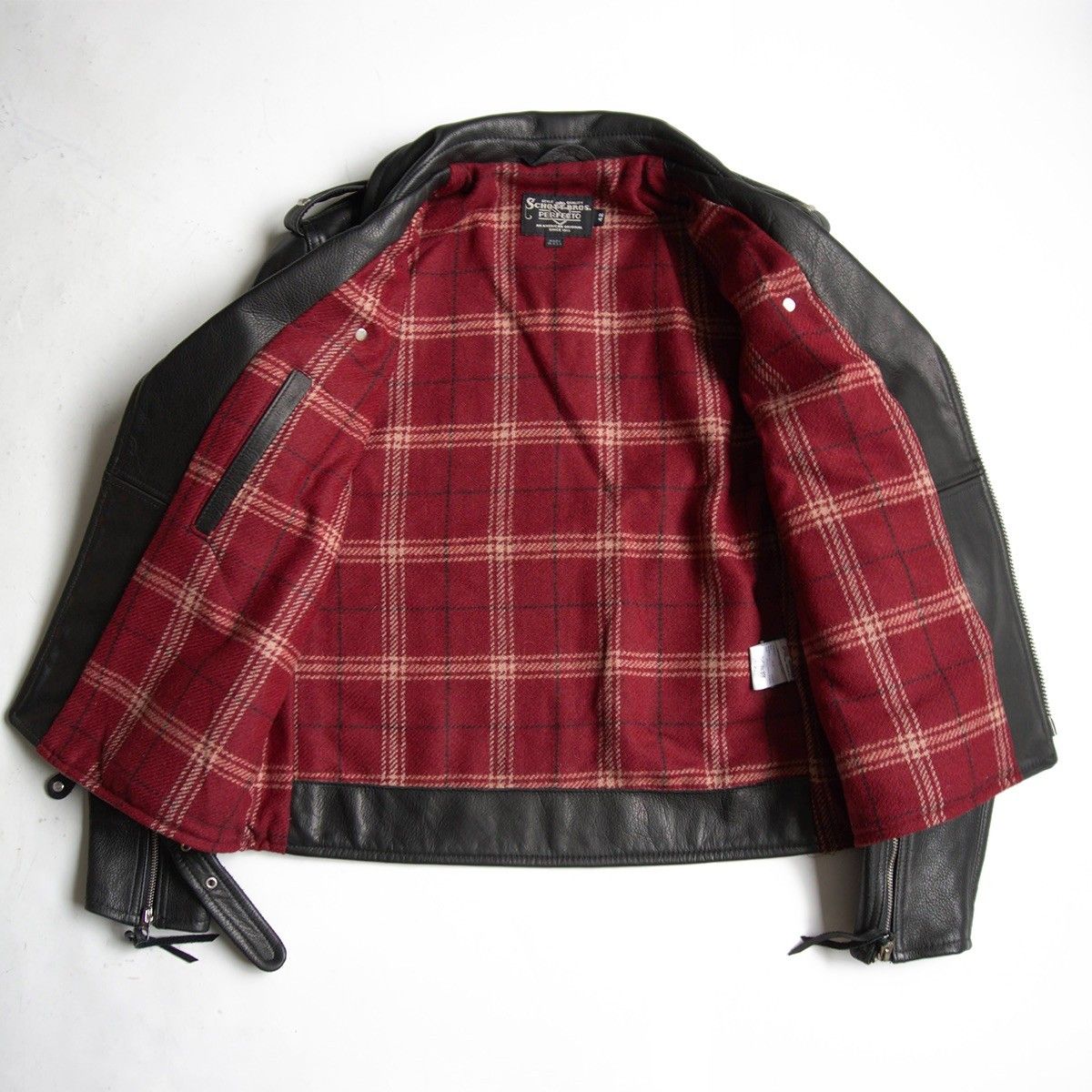 美品】SCHOTT【528US COW NEW NAKED D-POCKET RIDERS/ダブルライダース