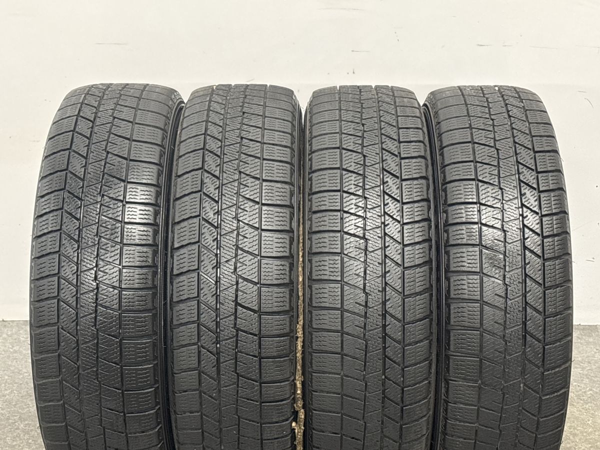 軽自動車サイズ】グラス 14in 4.5J +45 PCD100 ダンロップ WM03 155