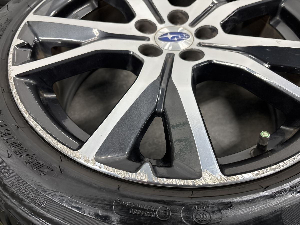 大特価】スバル インプレッサスポーツ 純正 17in 7J +55 PCD100 205