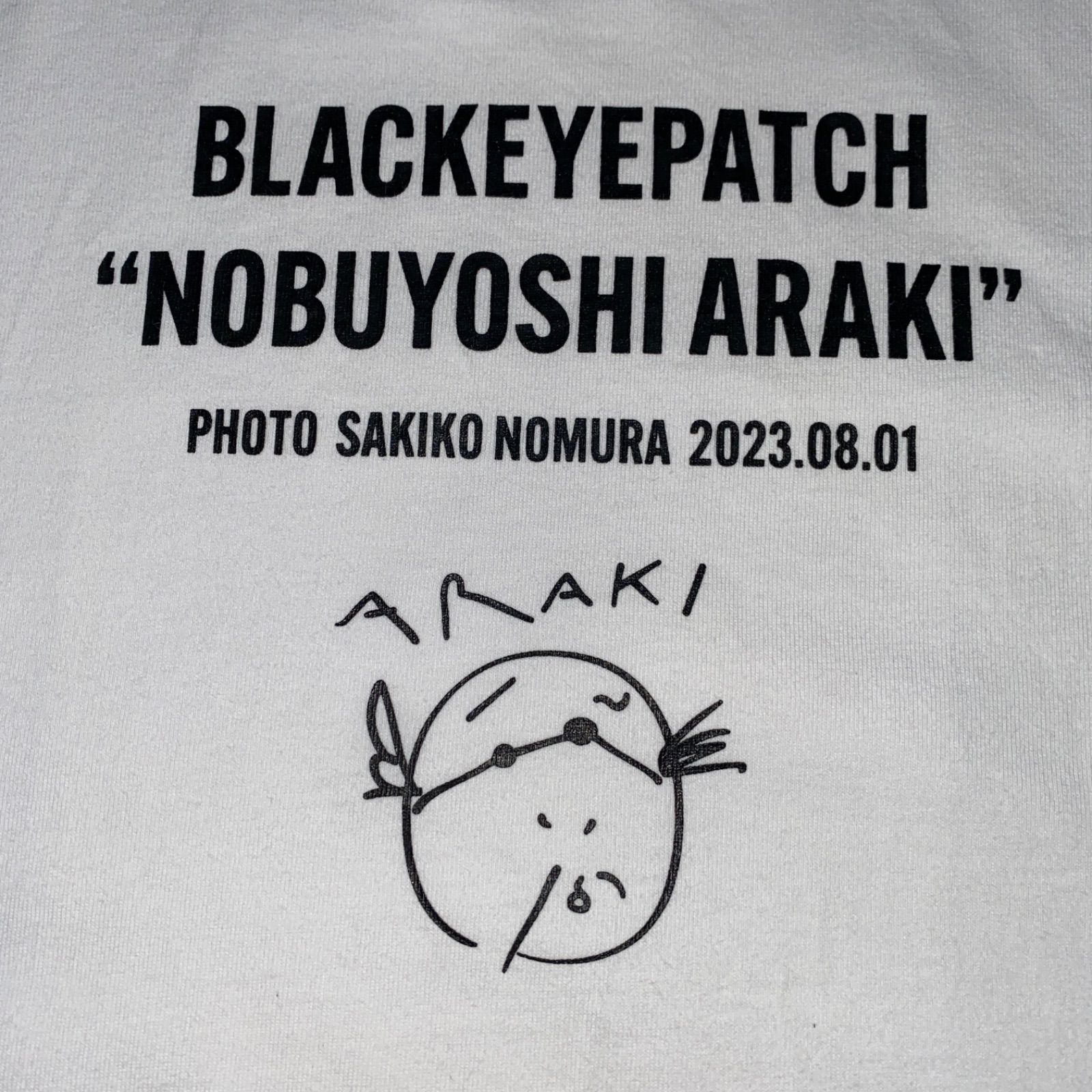 限定コラボ】THE BLACK EYE PATCH × 荒木経惟 フォトプリントTシャツ