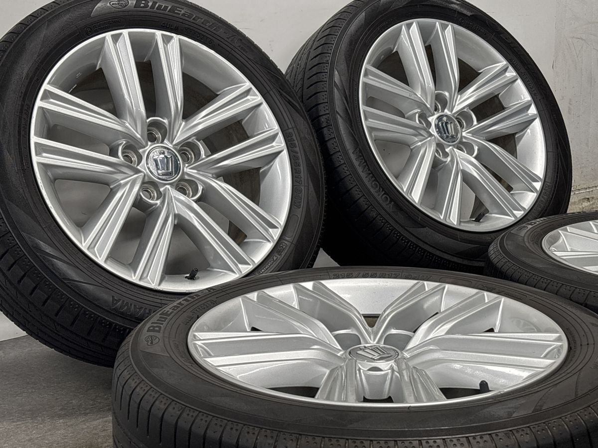 ホイールのみ販売可能】トヨタ 210 クラウン 純正 17in 7.5J +40
