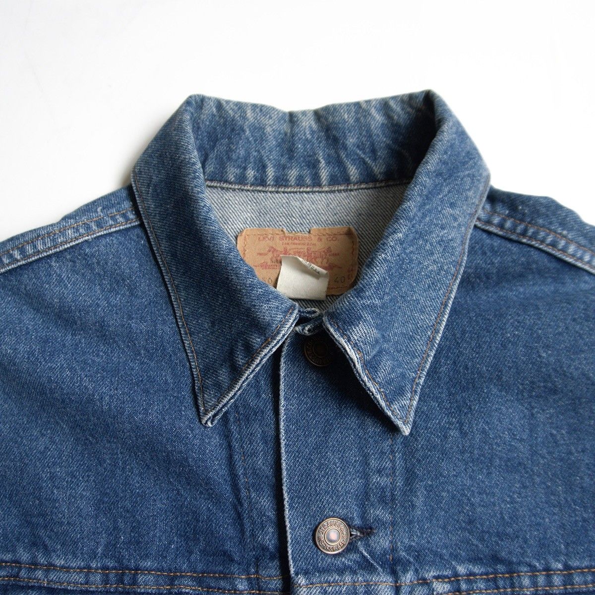 70s Levi’s70505 4th USA製デニムジャケット36 スモールe 雰囲気抜群】 LEVI'S 【70s 70505 4th デニムジャケット 】40 70年代