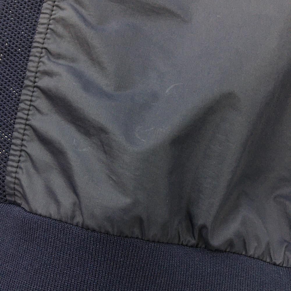 美品】パーリーゲイツ 半袖スニード ネイビー ロゴプリント サイド