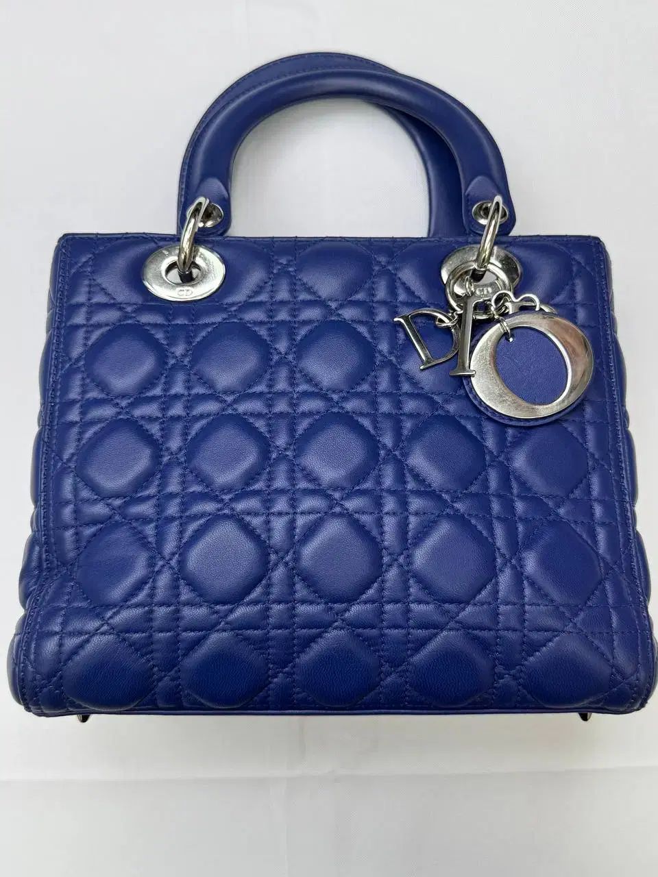 正規品 ディオール レディ バッグ ブルー M0565ONGE_M90B