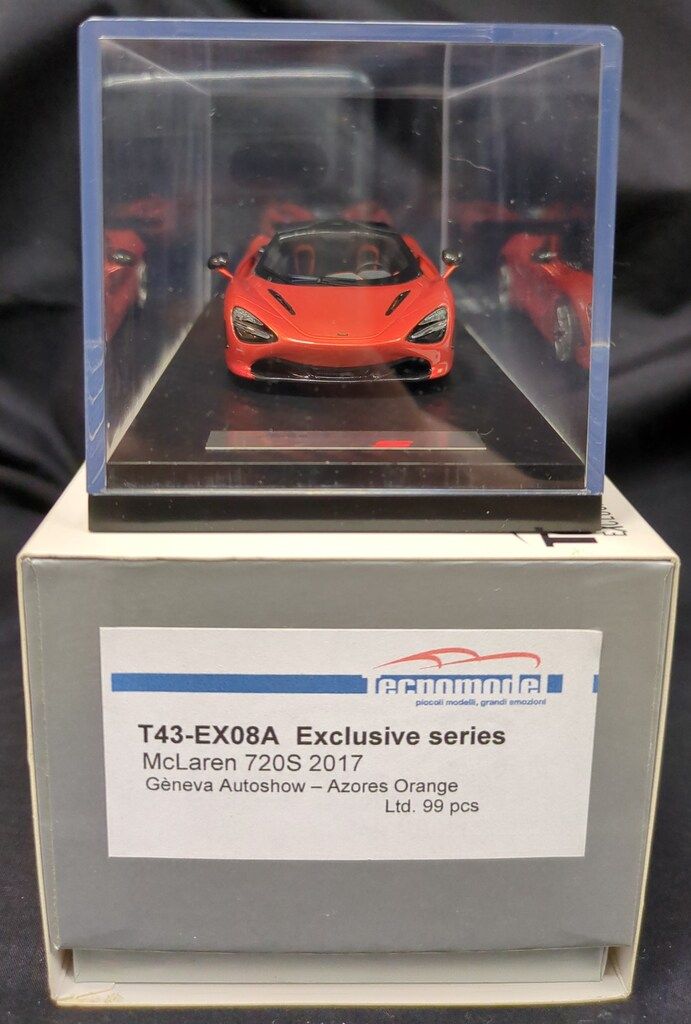 Tecnomodel 1/43 McLaren 720S 2017 Orange T43EX08A
