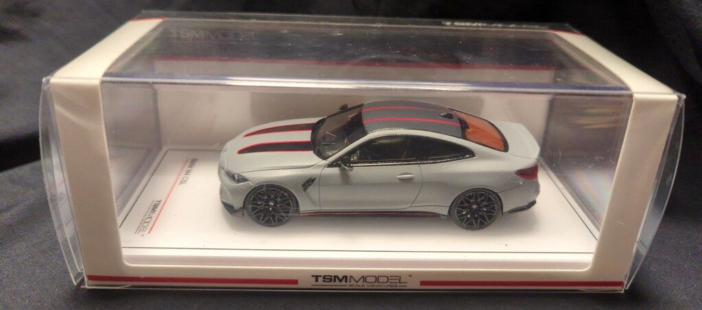 TSM 1/43 BMW M4 CSL フローズン ブルックス グレーメタリック