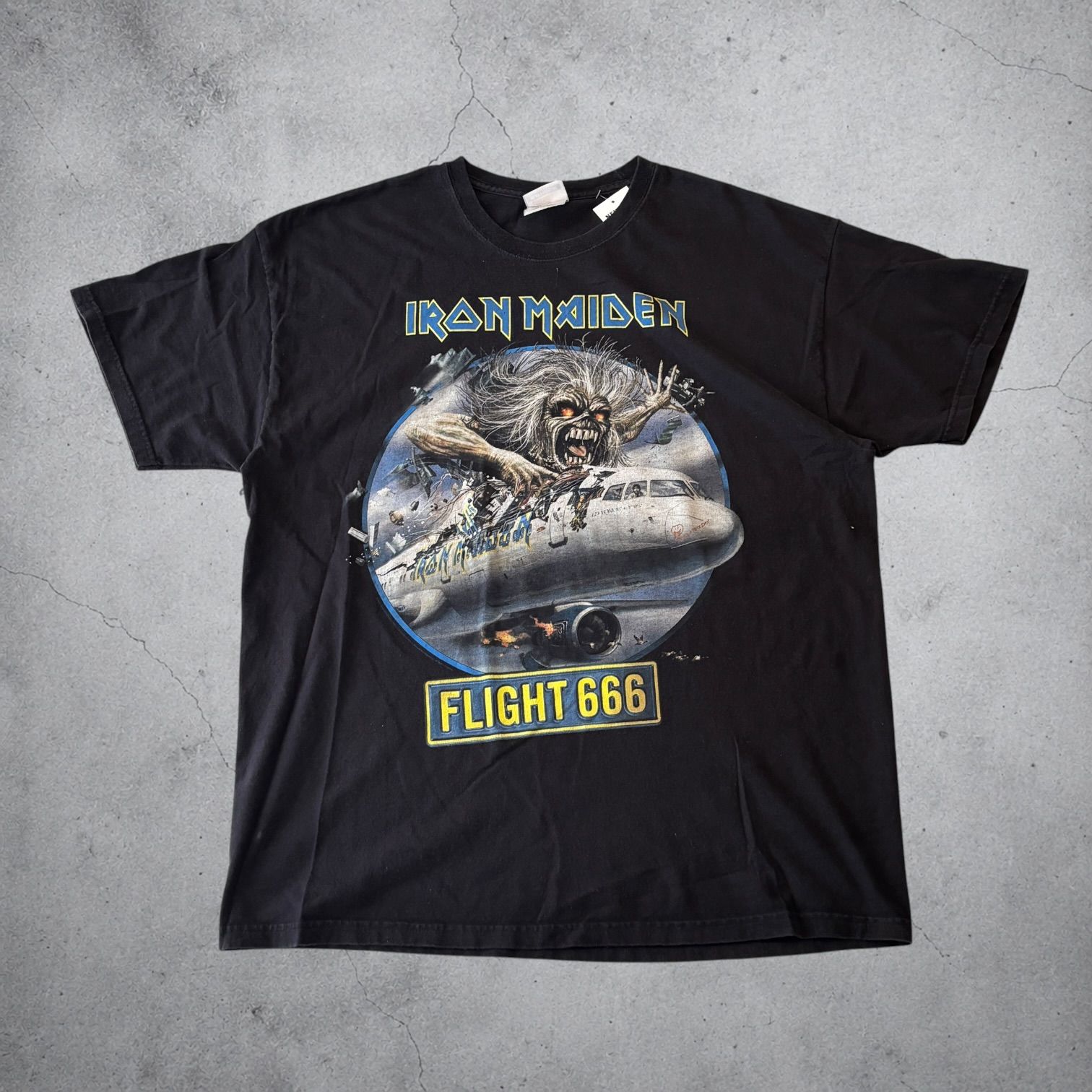 00s IRON MAIDEN S/S TEE アイアンメイデン 半袖Tシャツ XL 黒 BLACK バンド 古着