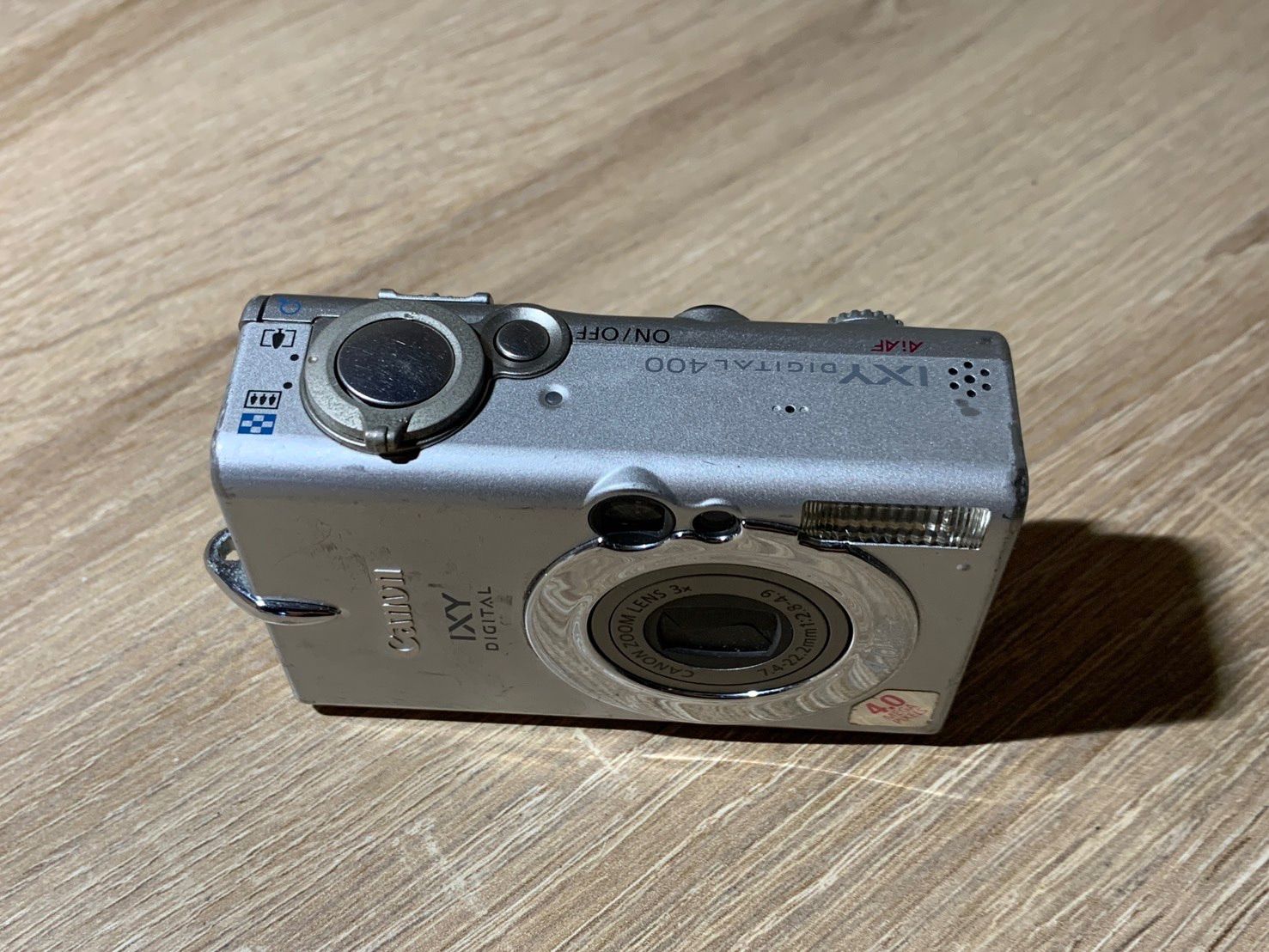 1699 Canon IXY DIGITAL 400 シルバー ジャンク品 デジカメ【コ