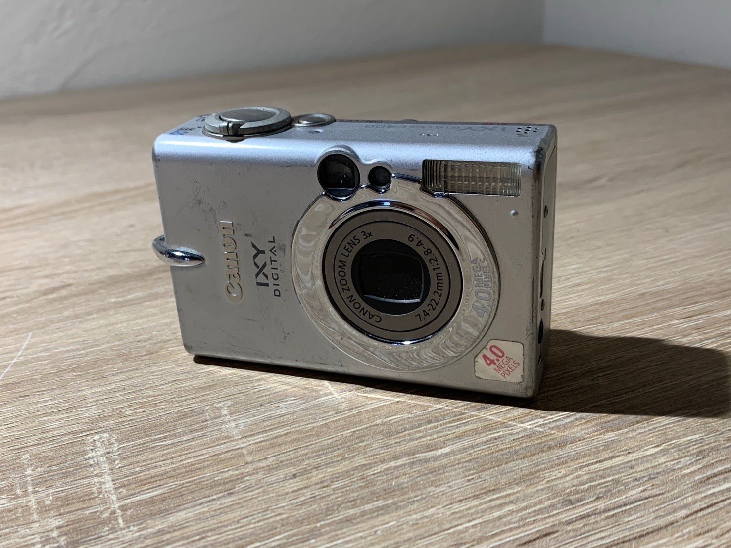 1699 Canon IXY DIGITAL 400 シルバー ジャンク品 デジカメ【コ