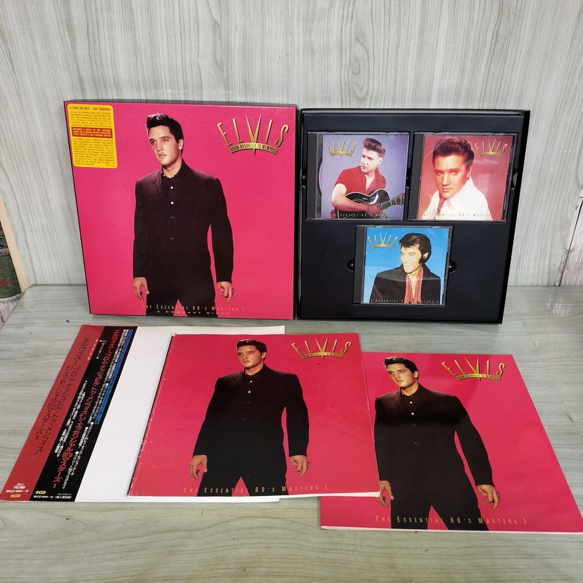 5CD BOX エルヴィス プレスリー ジ・エッセンシャル60'Sマスターズ