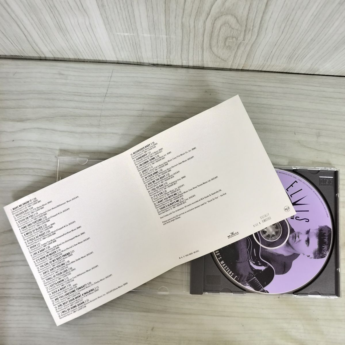 5CD BOX エルヴィス プレスリー ジ・エッセンシャル60'Sマスターズ