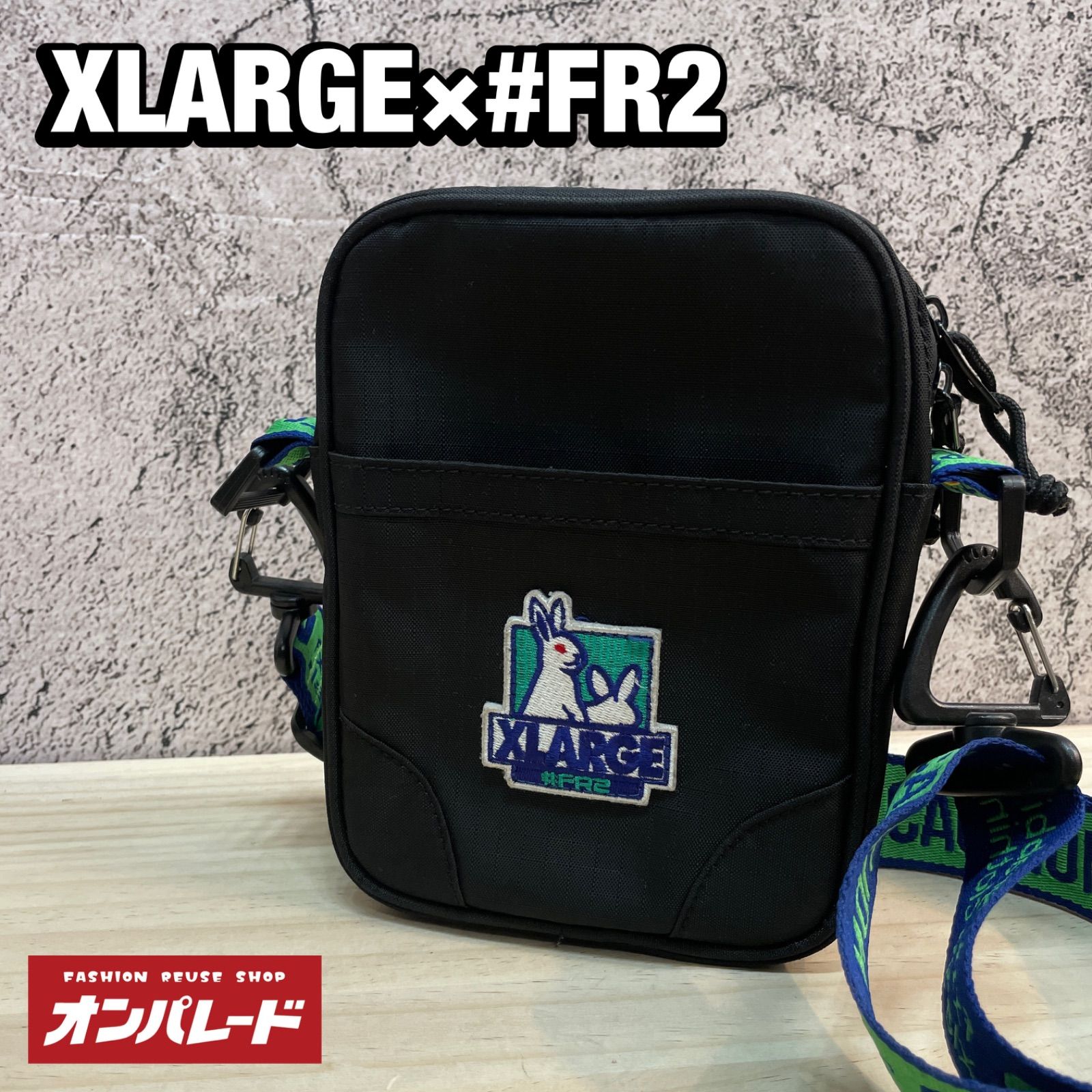 XLARGE ✖️ #FR2 エクストラージ エフアールツー コラボ ショルダー
