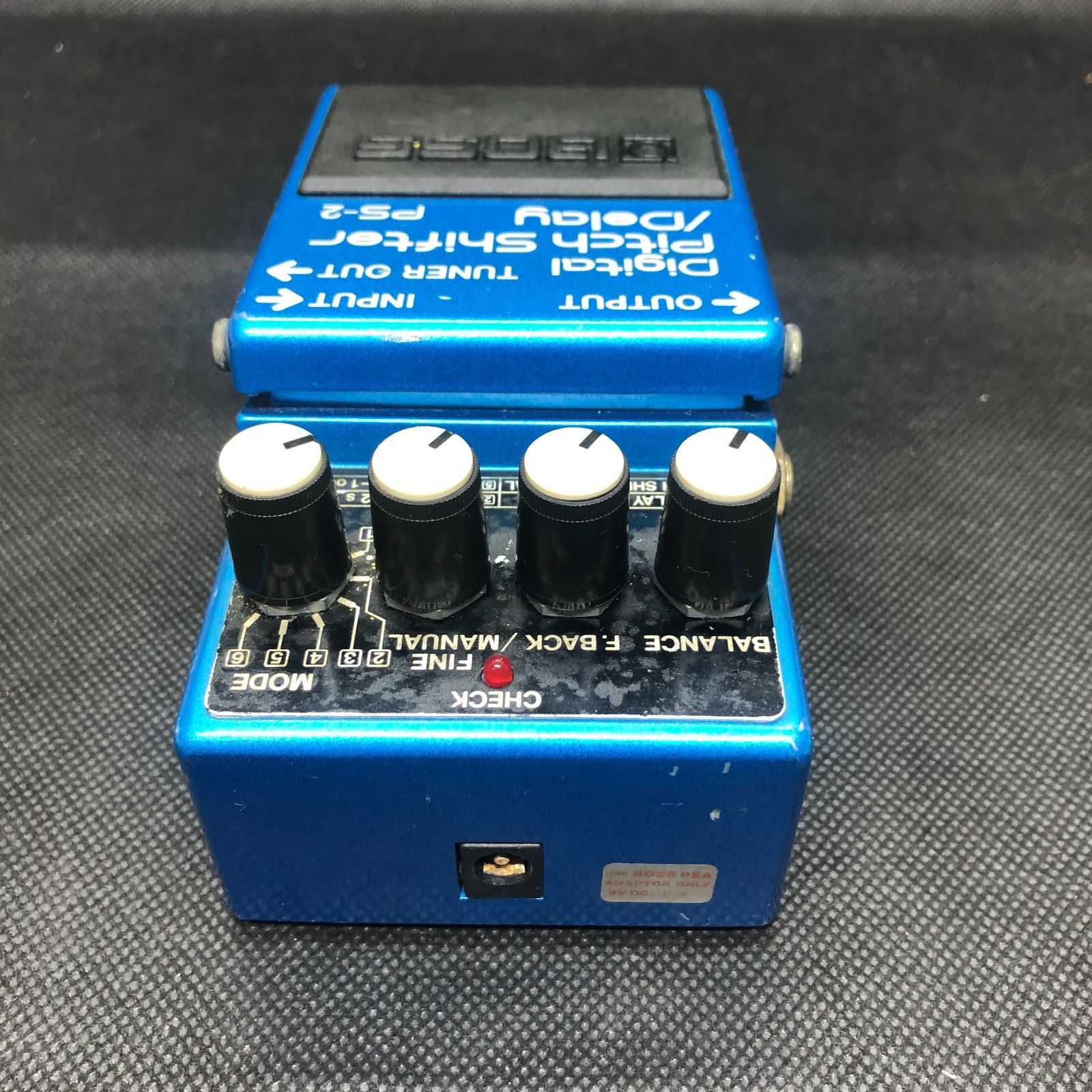 BOSS PS-2 Digital Pitch Shifter/Delay 1992年製 MADE IN TAIWAN 青