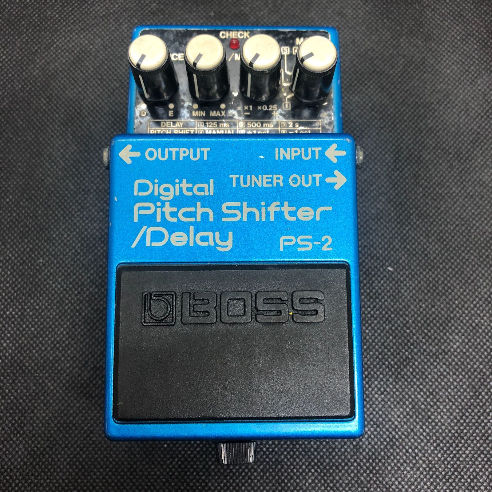 BOSS PS-2 Digital Pitch Shifter/Delay 1992年製 MADE IN TAIWAN 青